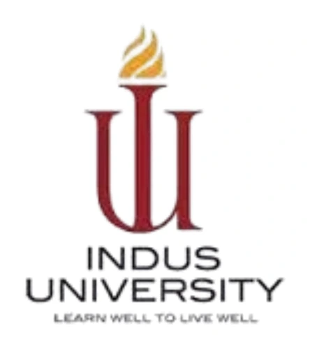 Indus University logo